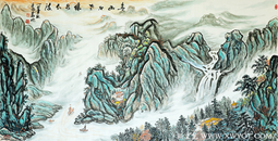 《青山不老  绿水长流》